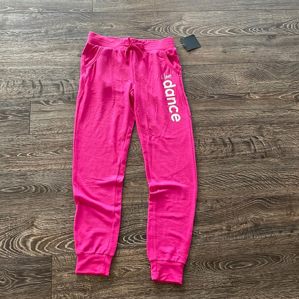 NWT Peace Love World Size 14 Pink Soft Joggers.